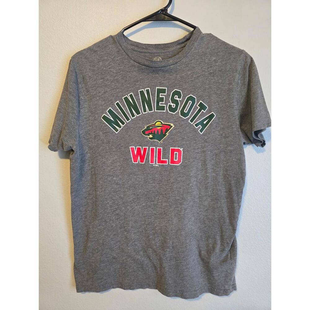 NHL Minnesota Wild Grey Womens Tee (M)